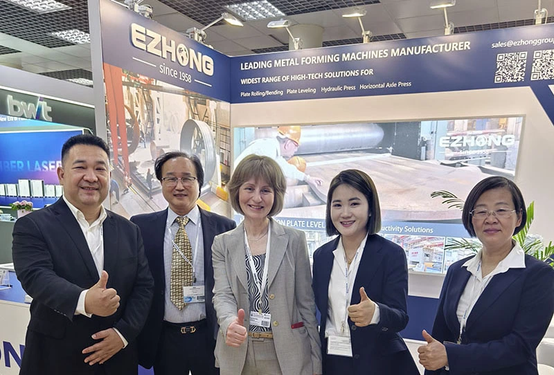 EZHONG Successful Participation in the 2024 Russian International Machine Tool Exhibition